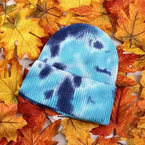 Gorro de Punto Acrílico con Estampado Tie Dye, Personalizable al por Mayor, Unisex, para Invierno - Product Image 6