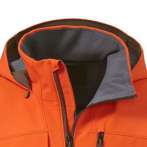 High Quality Unisex Casual Fleece Windbreaker Safari <b>Jacket</b> Zipper Patchwork <b>Waterproof</b> Breathable Print Customized Logo Design - Product Image 6