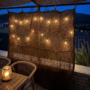 Sliding coconut coir sunshade net curtains <b>for</b> outdoor resorts <b>garden</b> balcony swimming <b>pools</b> - Product Image 3