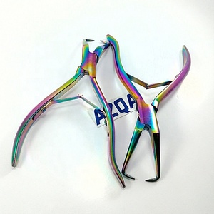 Pince à extensions de cheveux pour l'application et le retrait de micro-anneaux, de perles et de nano-liens, adaptée à un usage professionnel et à domicile - Product Image 5