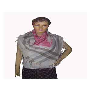 Star Design Arafat Scarf Handloom Fashionable Custom Women’s Arafat Headwrap Soft Muslim Hijab <b>Headband</b> Shawl Arabic <b>Square</b> - Product Image 2