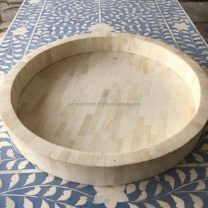 ถาดเสิร์ฟกระดูกธรรมชาติคุณภาพระดับพรีเมี่ยมงานหัตถกรรมซามิเป็นรูปสี่เหลี่ยมผืนผ้าและรูปไข่สำหรับใช้ในบ้านและร้านอาหาร - Product Image 4