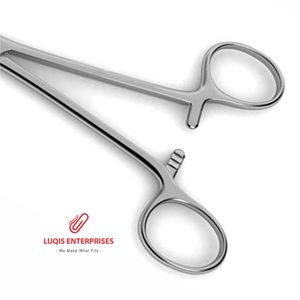 Pinzas Dandy para el Cuero Cabelludo, Curvadas Lateralmente, Pinzas Quirúrgicas para Tejido Capilar, Instrumento Médico Quirúrgico de Acero Inoxidable - Product Image 3