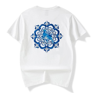 Camisetas de streetwear de alta calidad con logo personalizado, manga corta, corte ajustado y estampado en relieve. - Product Image 4