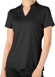 เสื้อโปโลผู้หญิงสำหรับกีฬากอล์ฟและเทนนิส เนื้อผ้าคอตตอนปิเก้ ระบายอากาศได้ดี ทรงเข้ารูป แขนสั้น สวมใส่สบาย - Product Image 3