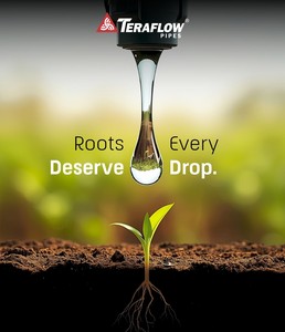 ท่อ TERAFLOW ทนทาน ยืดหยุ่น น้ำหนักเบา เป็นมิตรกับสิ่งแวดล้อม ผลิตจาก HDPE PE100 สำหรับการเกษตร ป้องกันรังสียูวี ขนาด 20-200 มม. รูปทรงกลม พร้อมบริการตัด - Product Image 1