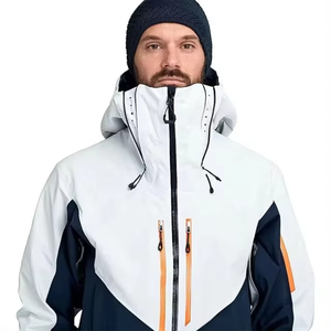 Veste de ski imperméable pour homme sur mesure OEM, veste de sport d'hiver imperméable et isolante, design tendance - Product Image 2