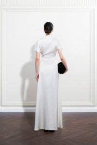 Nuevo Vestido Elegante para Mujer, Modelo AVA ASIMÉTRICO, Manga Corta, Maxi, Soporte ODM, Vestidos de Mujer de WhiteAnt Vietnam - Product Image 5