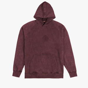 Sweat-shirt à capuche pour homme de haute qualité, en mélange de coton, imprimé, délavé à l'acide, avec poche kangourou, décontracté, streetwear d'hiver - Product Image 1