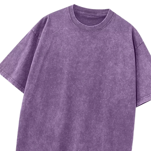 Custom Vintage Acid Wash T Shirt for Men Streetwear Vintage Distressed T Shirt Streetwear <b>Tshirts</b> for Men - Product Image 4