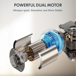 Scrivania Elettrica Regolabile in Altezza 48 x 24 Pollici, Postazione di Lavoro per Casa e Ufficio, Telaio Grigio, Scrivania Sit-Stand - Product Image 4