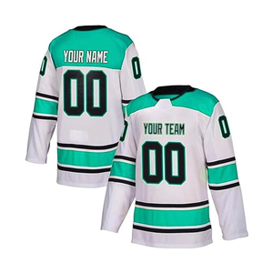 Custom Made Logo Sublimation Printed Breathable Comfortable Embroidery Team Hockey Uniform 100% Polyester Best Selling Plus Size - Product Image 1