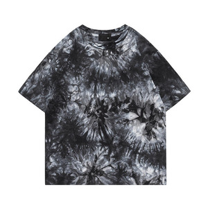 Camiseta Clásica Americana Lavada, Estilo Casual, 100% Algodón, Corte Holgado, Transpirable, Manga Corta, Marca de Moda Urbana - Product Image 4