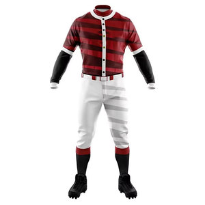 Uniforme de Béisbol Deportivo Informal Personalizado, Uniformes de Béisbol Nuevos con Diseño de Logotipo Impreso Personalizado de la Mejor Calidad, Venta al Por Mayor OEM - Product Image 5