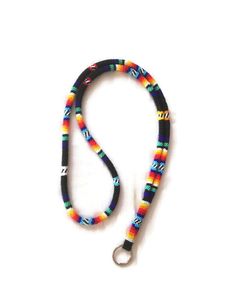 Stylish Bohemian Beaded ID Card <b>Lanyard</b> Neck Strap Handmade Badge Holder Rope for Daily Use At Budget Friendly - Product Image 4