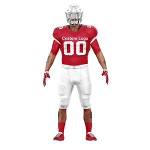 Maillot de football américain en sergé d'attirail d'uniforme de football américain personnalisé - Product Image 5