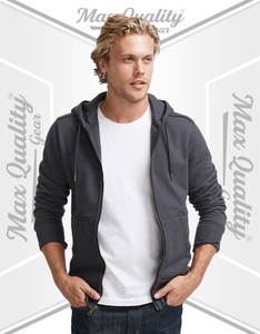 Men’s Casual Hoodies <b>Zip</b> <b>Up</b> <b>Jacket</b>, Soft Long Sleeve Sweatshirt for Winter, Travel, Fitness and Relaxed Daily Wear - Product Image 3