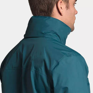 Chaqueta Impermeable de Lona para Hombre, Estilo Moderno, Talla Adulto, con Capucha, Cierre de Cremallera, Mangas Largas, Logotipo Frontal, Resistente al Viento y Ecológica - Product Image 5