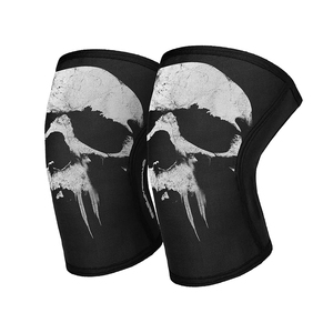 Reversible <b>Knee</b> <b>Sleeve</b> Men Women Powerlifting Neoprene 7mm Dual Side <b>Compression</b> Support Gym Running Weightlifting Sports - Product Image 3