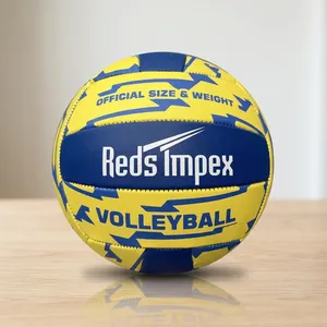 Balón de Voleibol Cosido a Máquina con Cubierta de PU Suave al Tacto para un Control Mejorado, Entrenamiento, Práctica y Partidos - Product Image 1