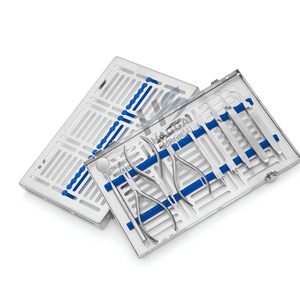 Kit de Instrumentos Periodontales, Juego de Instrumentos para Implantes Dentales, Cirugía, Ortodoncia, Acero Inoxidable, Manual, Reutilizable, Autoclavable - Product Image 4