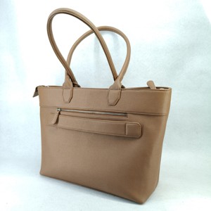 Bolso de Mano Tipo Tote, Bandolera y para Portátil, de Cuero Vegetal Vegano, para Mujer, Estilo Bohemio, Vintage, de Diseñador, para Universidad - Product Image 4