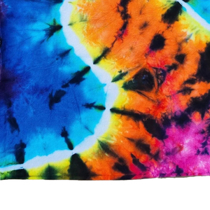 New Quality Heavy Cotton Canvas Shopping Tie Dye Tote <b>Bags</b> With Closure Comfortable Custom Logo And Size - Product Image 6