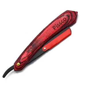 Navaja de Afeitar Recta para Hombre, Cuchilla de Barbero para Barba con Hoja Intercambiable - Product Image 4