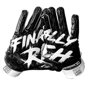 Gants de football américain 7v7 en silicone Joker Clown, haute qualité, personnalisables, antidérapants, pour jeunes et adultes, avec logo en caoutchouc. - Product Image 4