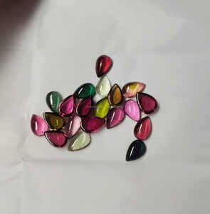 100% calidad Natural Multi turmalina mezcla de colores piedras preciosas todas las formas y tamaños precio al por mayor joyería hecha a mano - Product Image 1