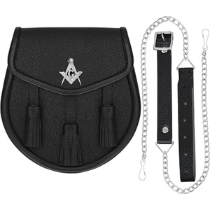 Sac de kilt écossais Sporran en cuir véritable personnalisé OEM, pochette celtique avec motif traditionnel en relief, qualité supérieure, vente en gros - Product Image 3