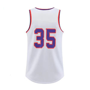 Nouvelle arrivée, uniforme de basket-ball unisexe, respirant, écologique, de qualité supérieure, uniforme de basket-ball unisexe, sublimation, vente chaude - Product Image 3