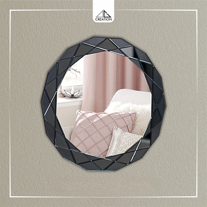 Venetian Art Decor Motif <b>Mirror</b> with Clear Reflection Eco-Friendly & Lightweight for Modern Interior Spaces From India - Product Image 2