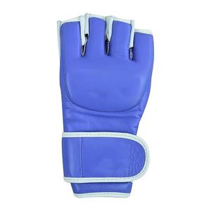 Nuevos Guantes de Boxeo para Adultos y Niños, Medios Dedos, Protectores de Muñeca, Transpirables, con Cierre de Cordones, de Cuero, para Taekwondo, Muay Thai, Saco de Arena - Product Image 2