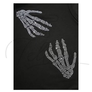 Top Corto de Mujer con Pedrería, Nuevo, Elegante, Transpirable, Diseño Único, Venta al Por Mayor, para Venta en Línea - Product Image 5