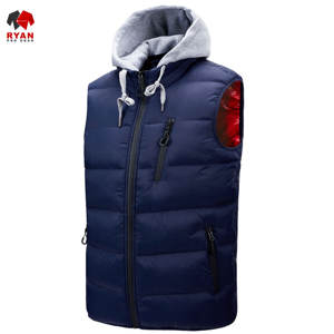 Chalecos Acolchados Ryan Pro Gear de Diseño Personalizado para Hombre, Relleno de Poliéster, Tela Cómoda con Logotipo Personalizado, Diseño OEM - Product Image 4