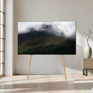 [YOUNGUJIN] EDGEWALL Steel EdgeOn Arte R <b>Easel</b> TV Stand Floor Mount Space Saving Pivot Wellness Support Guard EdgeOn Arte R - Product Image 3