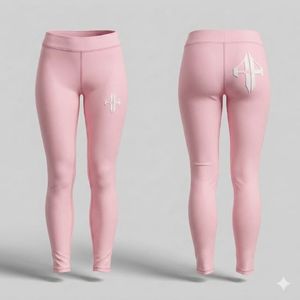 Leggings pour femmes de style décontracté, imprimés, de haute qualité, design personnalisé, matière Spandex / Nylon par RIVIAN ATLANTIC - Product Image 4