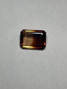 Topacio Natural Bio Color, Gema Octogonal Facetada para Joyería, India - Product Image 2