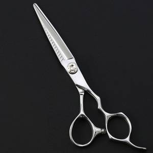 Premium Black Right-Handed RSI JD-108 <b>Barber</b> Hair Cutting Scissors Sharp <b>Blade</b> Tip Thinning Stainless Steel Professional Salon - Product Image 6