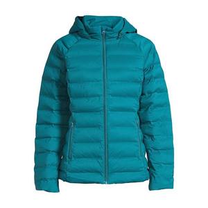 Chaqueta Acolchada de Punto para Mujer, Diseño OEM, Precio Económico, Reversible, Resistente al Viento, Impermeable, Transpirable, Ecológica, Invierno 100% - Product Image 2