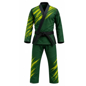 Customized Wkf Approved High Quality Polyester Suits Hot Sale <b>Light</b> Weight Martial Arts White Cotton Gi Karate Uniform - Product Image 5