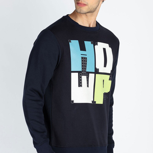 Sudadera Informal de Moda Única con Logotipo Personalizado para Hombre, Sudadera Básica de Algodón Mezclado de Manga Larga de Secado Rápido Hecha en Pakistán - Product Image 5