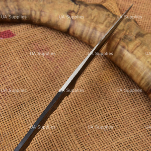 Cuchillos de Acero con Alto Contenido de Carbono de Alta Calidad, Hojas en Blanco con Punta Caída y Mango de Madera, Venta al por Mayor, Cuchillos Bushcraft Personalizados, Directo de Fábrica - Product Image 5
