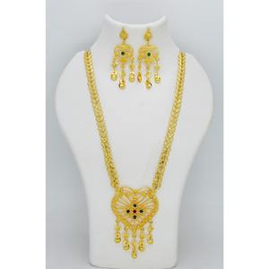 Oman Special Designer Gold Plated Necklace for Women <b>Indian</b> Exclusive Designs Omani Vintage Beads Necklace Ethnic Dubai Jewelry - Product Image 1