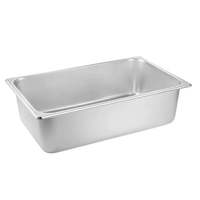 Assiette de service en acier inoxydable 1/3 - Kolice Shop