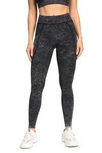 Nouveau style Leggings de yoga et d'entraînement pour femmes, taille mi-haute, décontractés, en Spandex et Polyester, sans couture, pour le sport, prix de gros personnalisable - Product Image 2