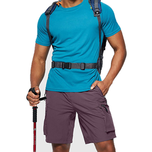 Pantalones Cortos Bermuda para Hombre con Franja Lateral, de Secado Rápido, Ecológicos, Deportivos, para Gimnasio, de Poliéster/Algodón, Precio Económico al por Mayor, Pedido al por Mayor - Product Image 6