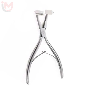 Pinzas para extensiones de cabello con cinta adhesiva, herramientas de microenlace de acero inoxidable, extensiones de cabello de sujeción fuerte, extensiones de microenlace de plástico - Product Image 4