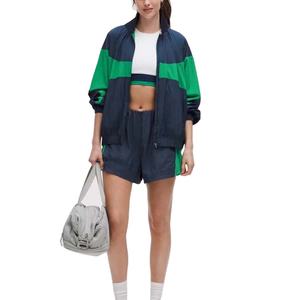 Chaqueta Cortavientos con Cremallera para Mujer, Diseño Personalizado con Parches de Colores, Cómoda, de Alta Calidad, para Deportes de Verano - Product Image 3